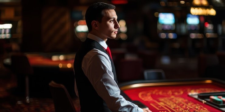 Meja live dealer hatters dengan tampilan angka main secara real-time